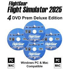 FlightGear Flight Simulator 2025 Deluxe